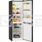 Холодильник Nordfrost NRG 162NF GTM матовый графит двухкамерный 205/105л морозилка снизу, No Frost, фото 1