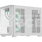 Компьютерный корпус AeroCool/Formula Crystal U2M Floe белый без БП mATX 1xUSB 3.0 audio bott PSU, фото4