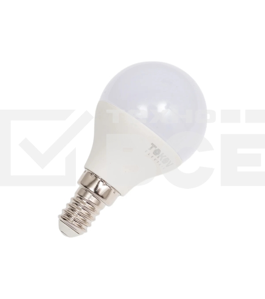 Лампа светодиодная TOKOV ELECTRIC 10Вт G45 6500К Е14 176-264В