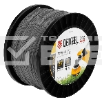 Леска для триммера Denzel круглая, 2,7 мм х 200 м, катушка, фото 1