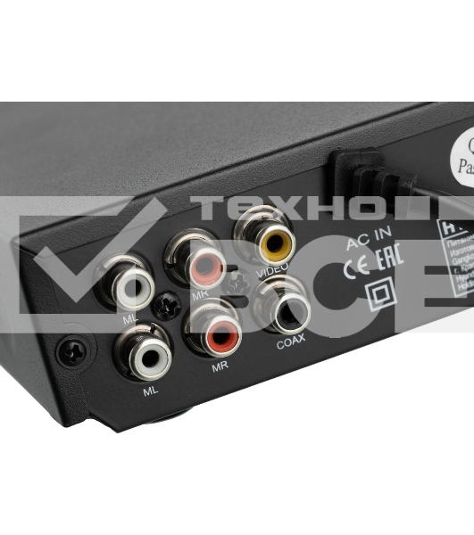 Плеер DVD Hyundai H-DVD200 черный Караоке ПДУ