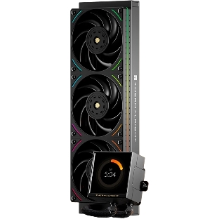 Система водяного охлаждения Thermalright Peerless Vision 360 UB Soc-AM5/AM4/1200/1700/1851 черный 4-pin 28.1dB Al Ret (P-VISION-UB-360-BL-ARGB)