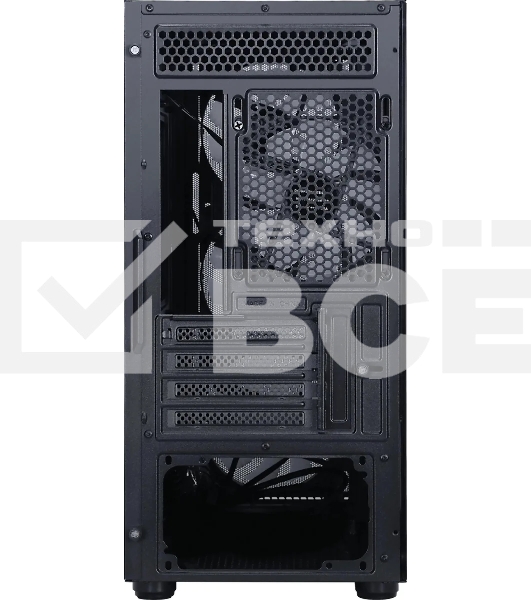 Компьютерный корпус Accord M203 черный без БП ATX 2xUSB2.0 1xUSB3.0 1xUSB3.1 audio bott PSU