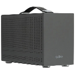 Компьютерный корпус без блока питания PCCooler I100 PRO MESH GY, Mesh Compact, серый, SPCC, no fans ITX 60/300/SFX PSU support; 1x2.5', 1x3.5', 2xPCI 1xUSB-C 3.1 308x128x190mm, фото 1