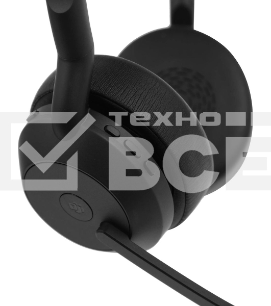 Гарнитура беспроводная Jabra Evolve2 55 Link380c MS Stereo, черный