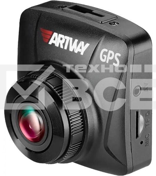 Видеорегистратор Artway AV-397 GPS Compact черный 12Mpix 1080x1920 1080p 170гр. GPS