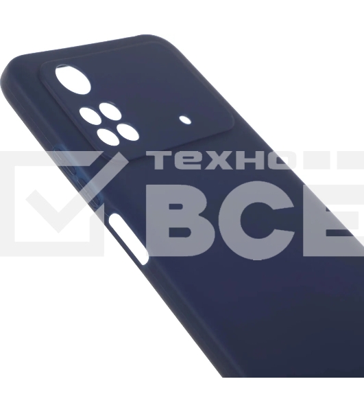 Чехол (клип-кейс) DF poCase-03 для Xiaomi Poco M4 Pro синий