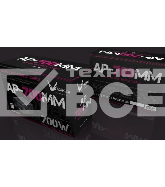 Блок питания Aerocool / Formula V Line AP-700MM, 700W, APFC, 80+, 12cm Fan