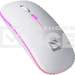 Мышь беспроводная Defender Coda MB-261 белый, 1600 dpi, радиоканал, Bluetooth, USB, кнопки - 4, фото4