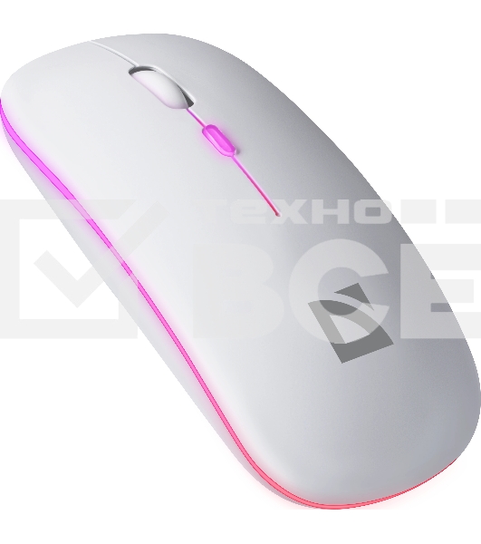 Мышь беспроводная Defender Coda MB-261 белый, 1600 dpi, радиоканал, Bluetooth, USB, кнопки - 4