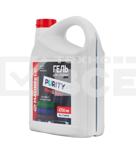 Гель для стирки Maunfeld Purity Black&Dark 4700 мл MWL4700PB