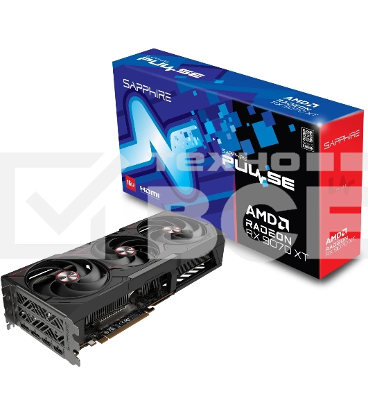 Видеокарта Sapphire PCI-E 5.0 11348-03-20G PULSE AMD RADEON RX 9070 XT GAMING 16Gb AMD Radeon RX 9070XT 16Gb 256bit GDDR6 2400/20000 HDMIx2 DPx2 HDCP Ret