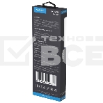 Дата-кабель Maxvi MC-31L USB-Lightning 2.4А, прозрачный корпус, LED подсветка, 1.2м, sky blue, фото4