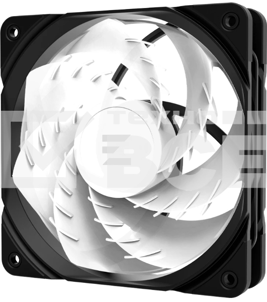 Вентилятор для корпуса Zalman ZM-AF120R ARGb черный, 120 мм, 1500 об/мин, 24.3 дБ, 4 pin