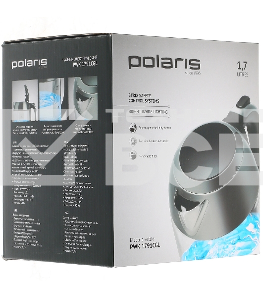Чайник электрический Polaris PWK-1791-СGL матовый