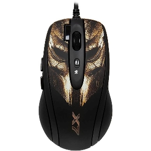 Мышь проводная A4Tech XL-750BH черный, 3600 dpi, USB, кнопки - 7