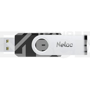 Флешка USB Netac U505 (NT03U505N-032G-32BK), 32Gb, USB 3.0, R/W 110/45, черный/серебристый