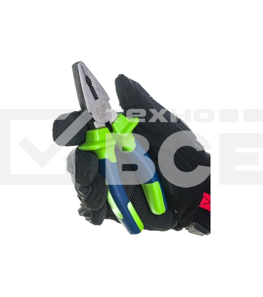 Плоскогубцы Сибртех 17050 комбинированные, 160 мм, двухкомпонентные рукоятки