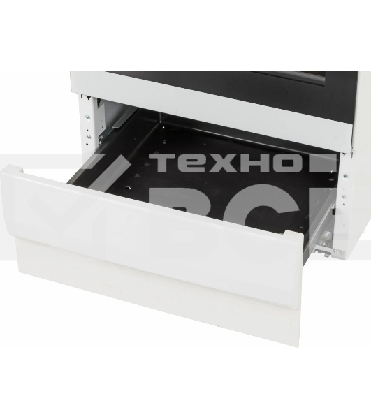 Плита электрическая Hansa FCCW54000 белый, конфорок 4 шт, духовка 68 л, 50 см x 85 см x 60 см