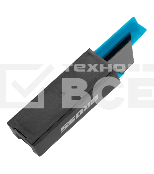 Лезвия Gross 79377, 19 мм, SK2 Black, трапециевидные, выдвижной пластиковый пенал, 10 шт.