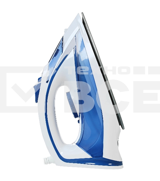 Утюг Atlanta ATH-5545 синий/белый, 2200 Вт, 32 г/мин, 85 г/мин, 300 мл