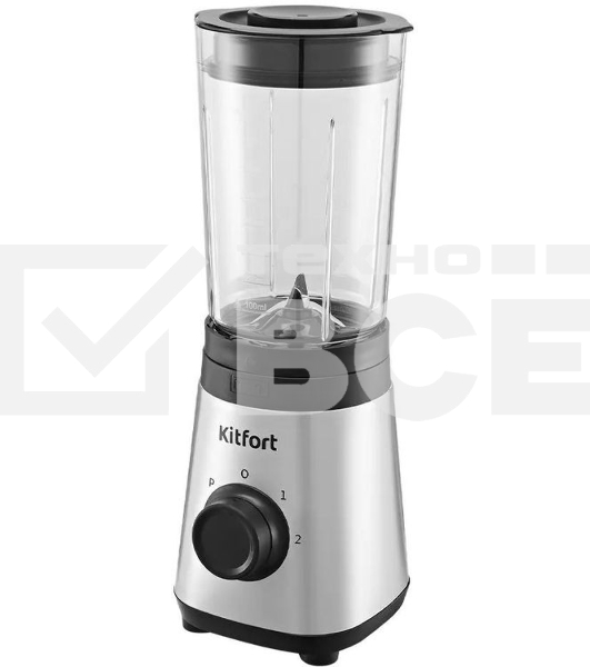 Блендер стационарный Kitfort КТ-3570 305Вт нержавеющая сталь/черный