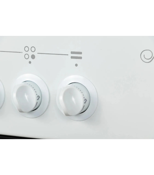 Плита газовая Лысьва ГП 400 МС СТ-2у белый, стеклянная крышка, конфорок 4 газовых, духовка 57 л, 50 см x 84 см x 60 см