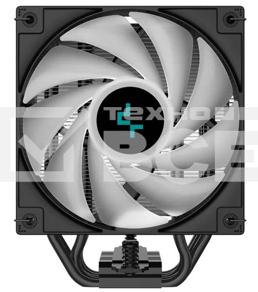 Кулер для процессора DEEPCOOL AG500 BK ARGB черный, 120 мм, алюминий/медь, 1850 об/мин, 29.4 дБ, 4 pin, 240 Вт, 155 мм