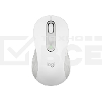 Мышь беспроводная Logitech Signature M650 L белый, 4000 dpi, радиоканал, Bluetooth, USB, кнопки - 5, фото 1