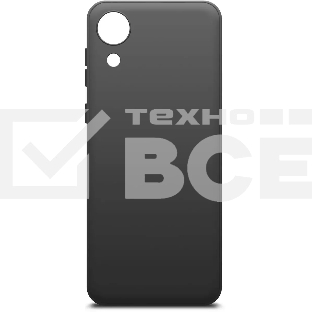 Чехол (клип-кейс) BoraSCO Microfiber Case для Samsung Galaxy A03 Core черный