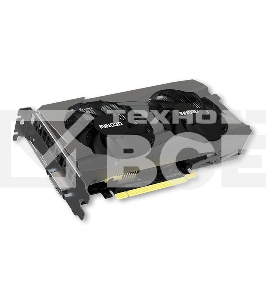 Видеокарта INNO3D RTX 3050 Twin X2/RTX3050, DP,HDMI,DVI, 6G,D6