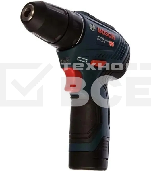Дрель-шуруповерт Bosch GSR 12V-30 Аккумуляторная, Кейс