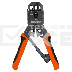 Инструмент обжимной Hyperline HT-200AR для RJ-50, RJ-45, RJ-12, RJ-11 (10P10C, 8P8C типа AMP, 6P6C, 4P4C), профессиональный, с храповым механизмом, фото2