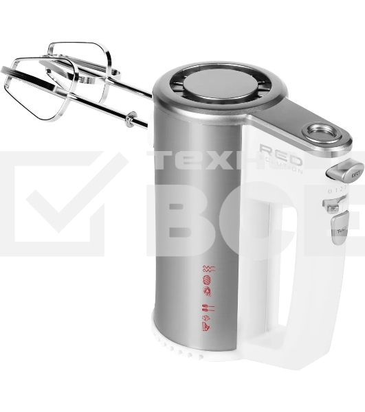 Миксер ручной Red Solution RHM-M2108 500Вт белый/серебристый