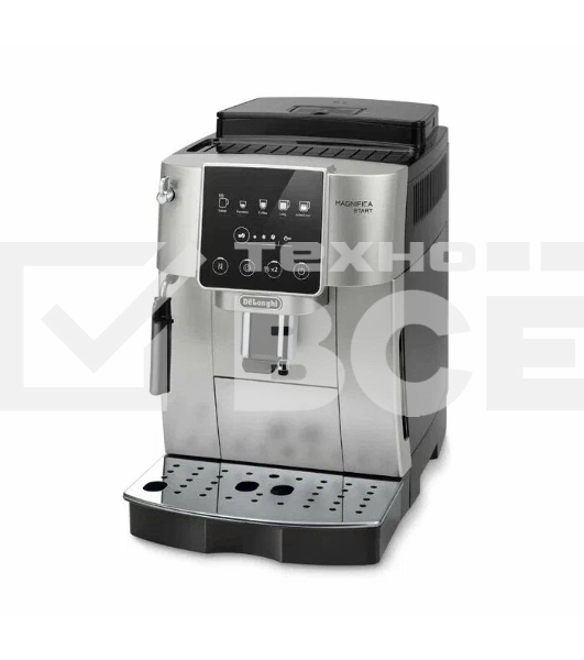 Кофемашина DeLonghi ECAM220.30.SB серебристо-черный, исп. кофе - зерновой/молотый, 1.8 л, 1450 Вт, 15 бар