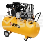 Компрессор воздушный рем. привод BCV 4000-T/200, 4,0 кВт, 200 литров, 690 л/мин Denzel, фото2