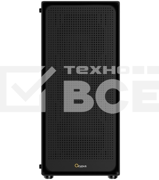 Корпус Ocypus Gamma C50 без БП черный (Gamma-C50-BKG000XX-GL)