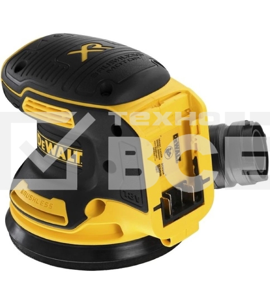 Эксцентриковая шлифмашина DeWalt DCW210NT-XJ D125мм аккум. жестк.кейс