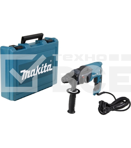 Перфоратор Makita HR2470 патрон:SDS-plus уд.:2.4Дж 780Вт (кейс в комплекте)