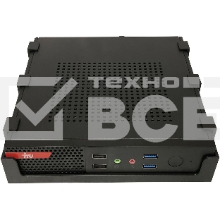 Неттоп IRU Office 310H4ATF slim Ryzen 5 PRO 5650GE (3.4) 16Gb SSD1Tb Vega 7 Free DOS GbitEth WiFi BT 90W черный (RUS) (2047346)