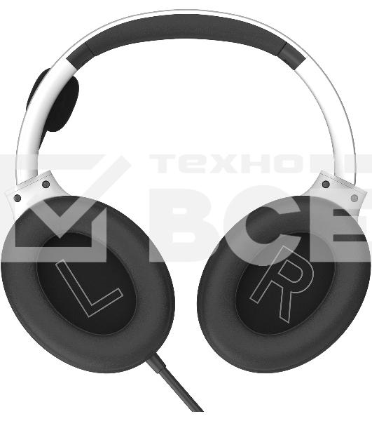 Наушники с микрофоном A4Tech Fstyler FH280U белый  2м мониторные USB оголовье