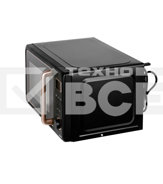 Микроволновая печь Centek CT-1565 черный, 20 л, 700 Вт, переключатели - кнопки, поворотный механизм