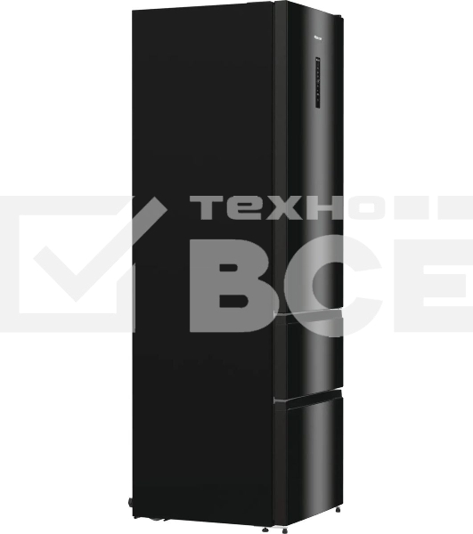 Холодильник Hisense RM469N4AFD1 двухкамерный, черный, 229/113, морозилка снизу, Total No Frost