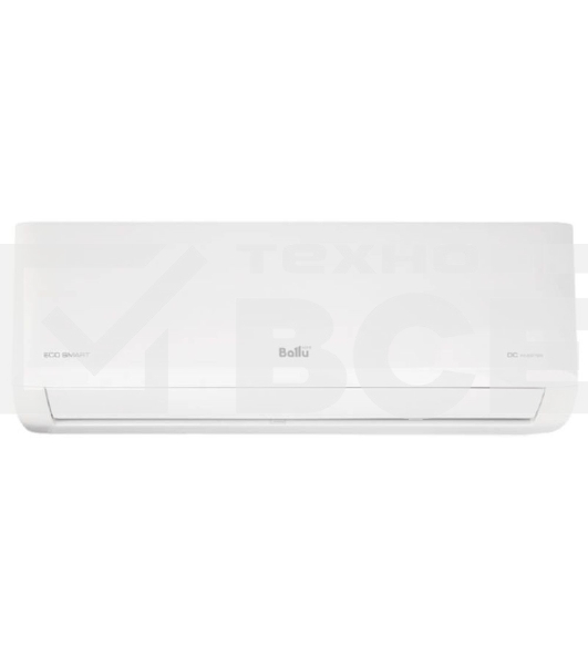 Внутренний блок мульти сплит-системы Ballu ECO Smart DC BSYI-FM/in-09HN8_V1/EU инвертор, 9000 BTU, 25 м², 19.5 дБ, охлаждение, обогрев, осушение, белый
