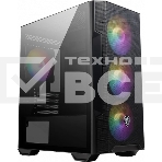 Компьютерный корпус MSI MAG FORGE M100R, Global, 1xUSB 3.0, 2xUSB 2.0, 4x120мм ARGb Fan, ESD ARGbControl Board, Tempered Gl, фото5