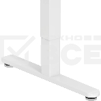 Стол для компьютера Cactus угловой подъемный столешница МДФ, белый каркас белый 140x72x60 см (CS-EDXL-WWT), фото14