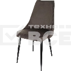 Стул для дома Бюрократ CH-K4_2 комплект 2 шт коричневый Holland 74 металл черный на ножках (CH-K4_1/HL74_2), фото7