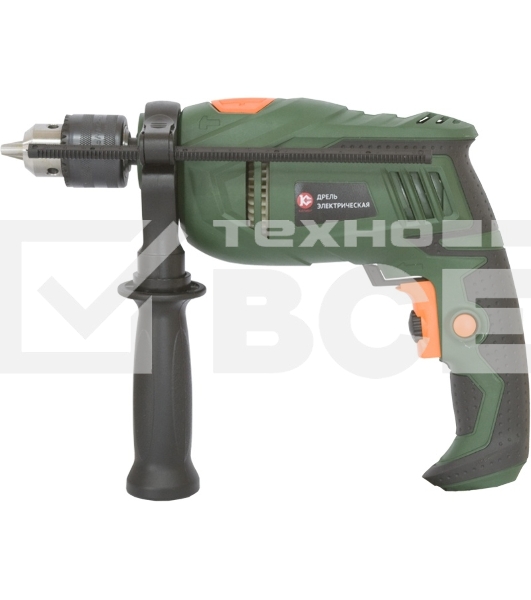 Дрель КАЛИБР ДЭ- 680ЕРУ 680Вт 13мм 0-2600об/мин рев удар