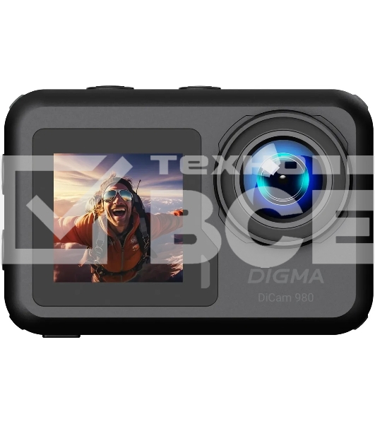 Экшн-камера Digma DiCam 980 1xCMOS 12Mpix черный