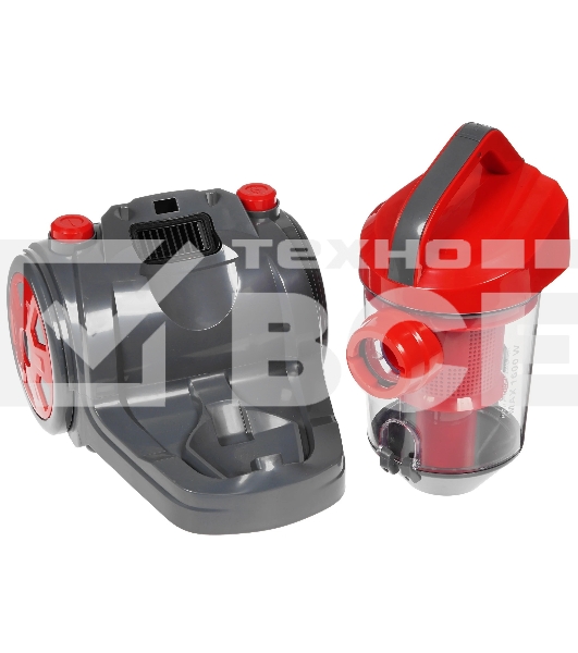 Пылесос Sakura SA-8312R красный/серый, 300/1600 Вт, уборка сухая, пылесборник контейнер 1.5 л